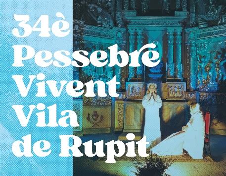 rupit pessebre vivent|34è Pessebre Vivent Vila de Rupit